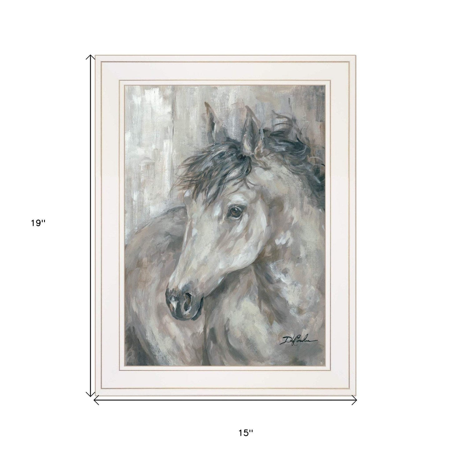 TRUE Spirit 1 White Framed Print Wall Art - Homeroots - Flyclothing LLC