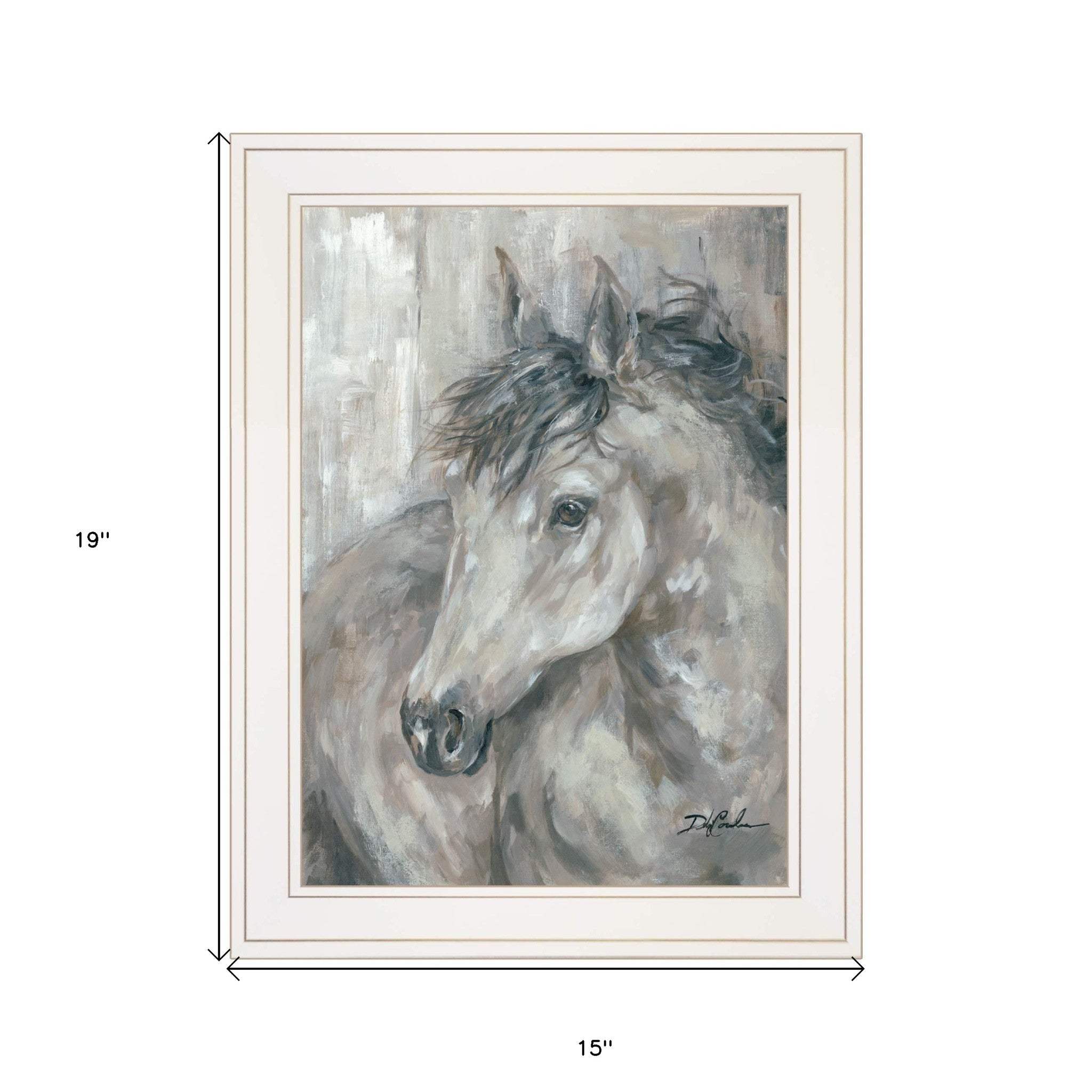 TRUE Spirit 1 White Framed Print Wall Art - Homeroots - Flyclothing LLC
