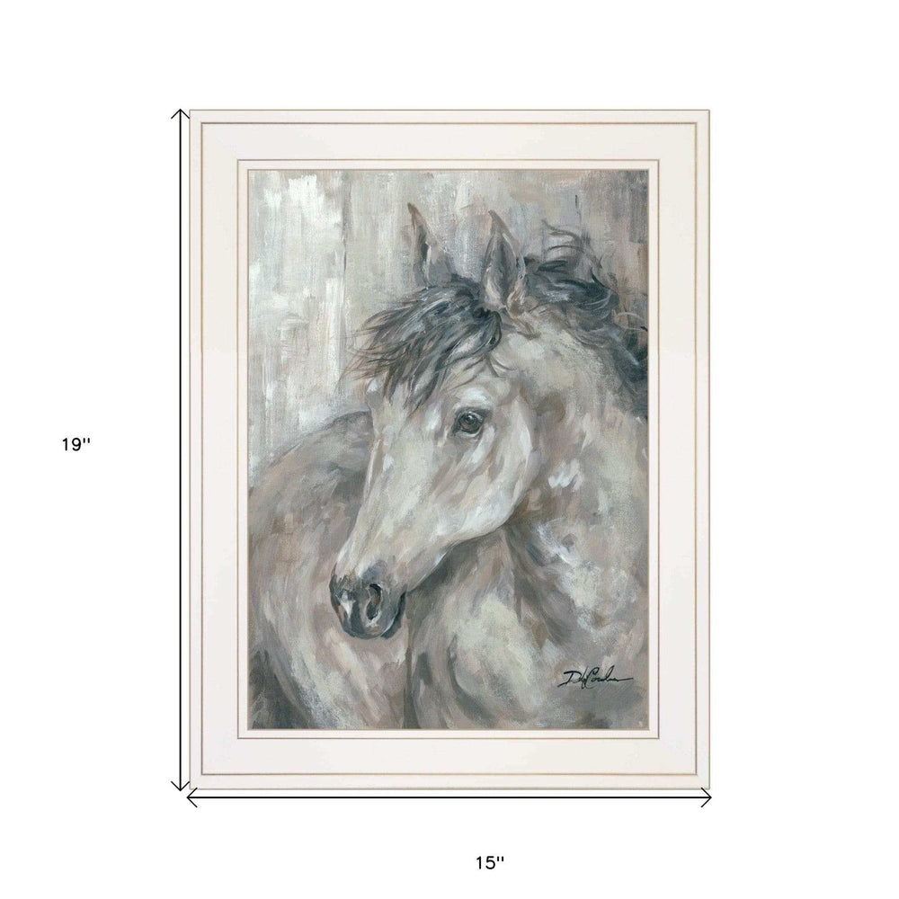 TRUE Spirit 1 White Framed Print Wall Art - Homeroots - Flyclothing LLC