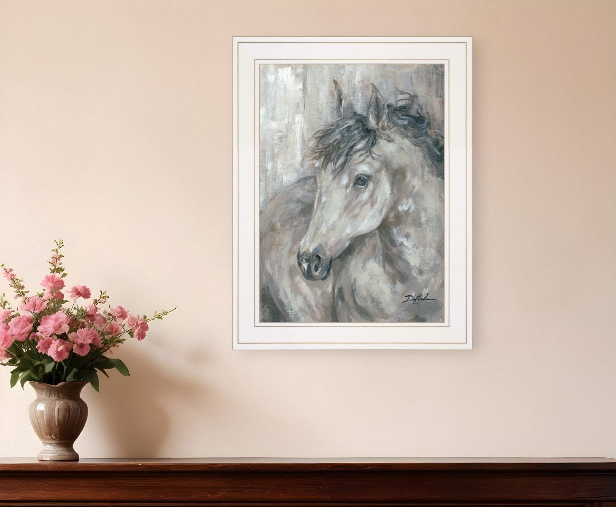 TRUE Spirit 1 White Framed Print Wall Art - Homeroots - Flyclothing LLC