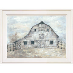 Rustic Beauty 1 White Framed Print Wall Art - Homeroots