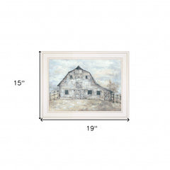 Rustic Beauty 1 White Framed Print Wall Art - Homeroots