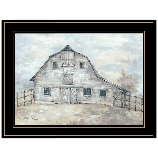 Rustic Beauty 2 Black Framed Print Wall Art - Homeroots