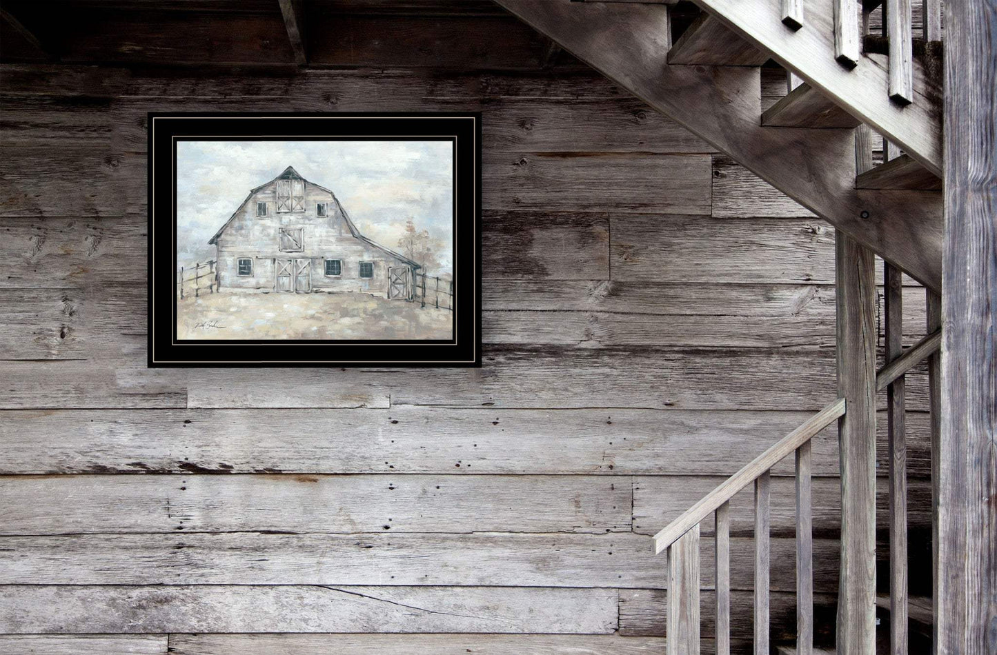 Rustic Beauty 2 Black Framed Print Wall Art - Homeroots - Flyclothing LLC