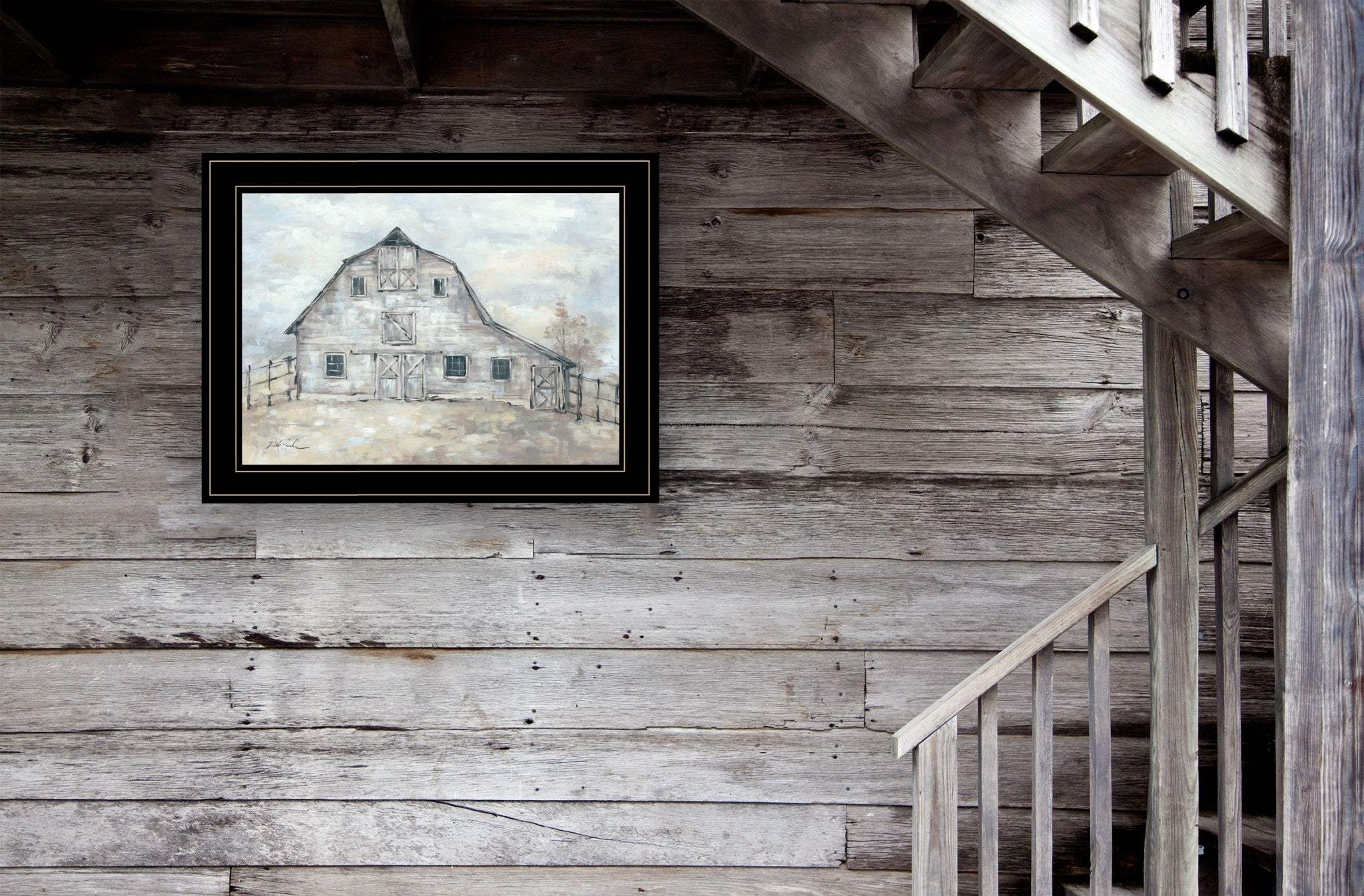 Rustic Beauty 2 Black Framed Print Wall Art - Homeroots - Flyclothing LLC