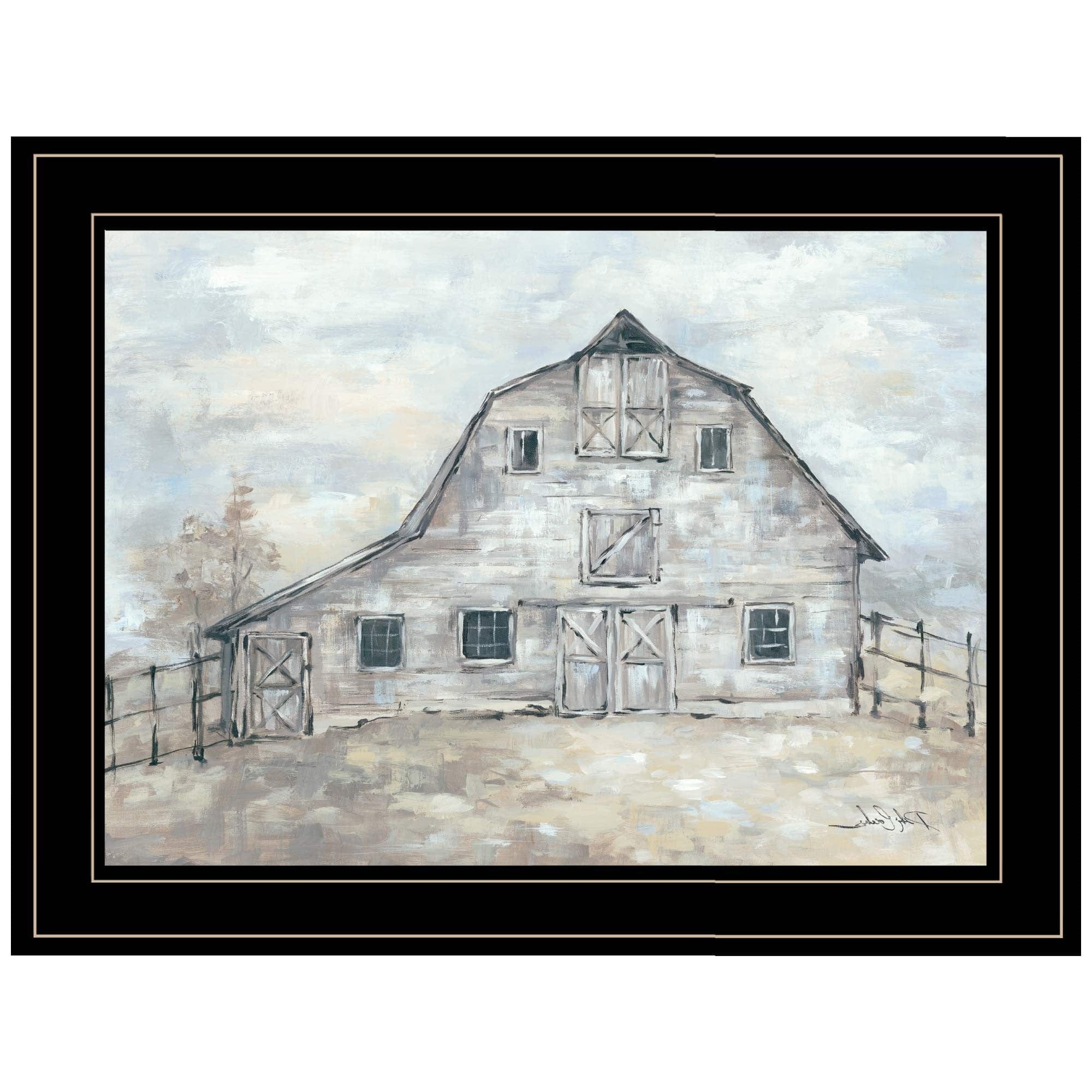 Rustic Beauty 2 Black Framed Print Wall Art - Homeroots