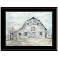 Rustic Beauty 2 Black Framed Print Wall Art - Homeroots