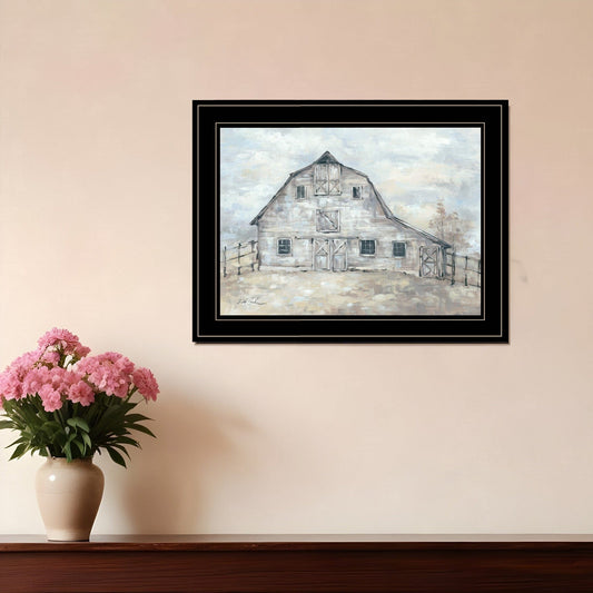 Rustic Beauty 2 Black Framed Print Wall Art - Homeroots