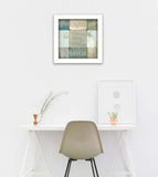 Live in the Sunshine 1 White Framed Print Wall Art - Homeroots - Flyclothing LLC