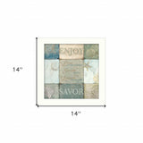 Live in the Sunshine 1 White Framed Print Wall Art - Homeroots - Flyclothing LLC