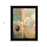 Meandering Flowers I 2 Black Framed Print Wall Art - Homeroots - Flyclothing LLC