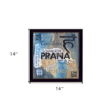 Yoga Series Prana Black Framed Print Wall Art - Homeroots - Flyclothing LLC