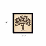 Family Attributes I Black Framed Print Wall Art - Homeroots - Flyclothing LLC