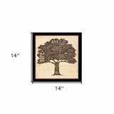 Family Attributes II Black Framed Print Wall Art - Homeroots - Flyclothing LLC
