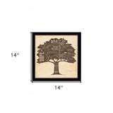 Family Attributes II Black Framed Print Wall Art - Homeroots - Flyclothing LLC