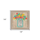 What I Love Most 1 Brown Framed Print Wall Art - Homeroots - Flyclothing LLC