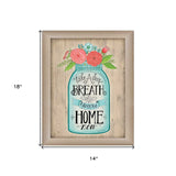Youre Home Now Brown Framed Print Wall Art - Homeroots - Flyclothing LLC