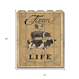 Farm Life Unframed Print Wall Art - Homeroots