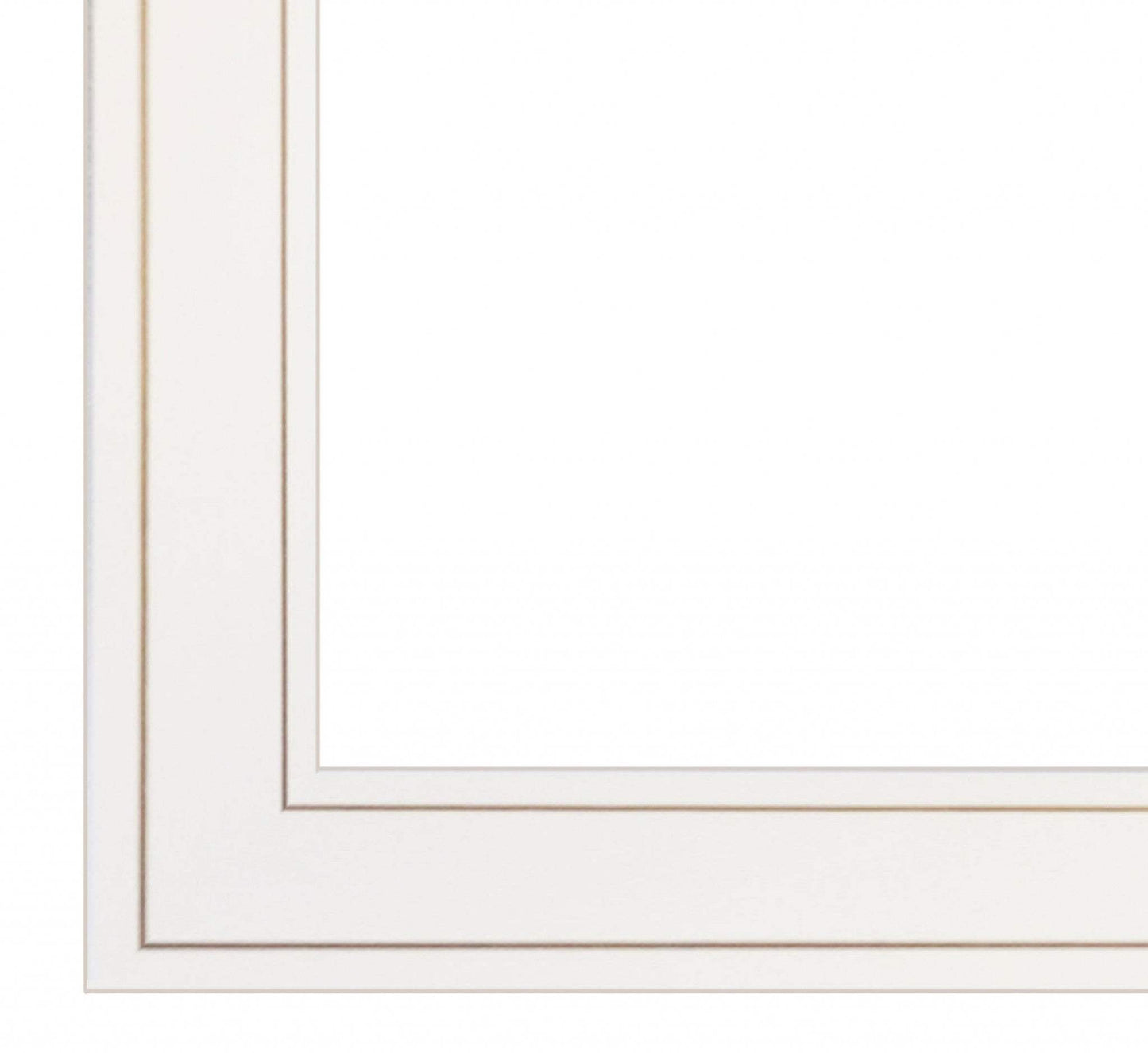 Forever 1 White Framed Print Wall Art - Homeroots - Flyclothing LLC