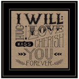 Forever 2 Black Framed Print Wall Art - Homeroots - Flyclothing LLC
