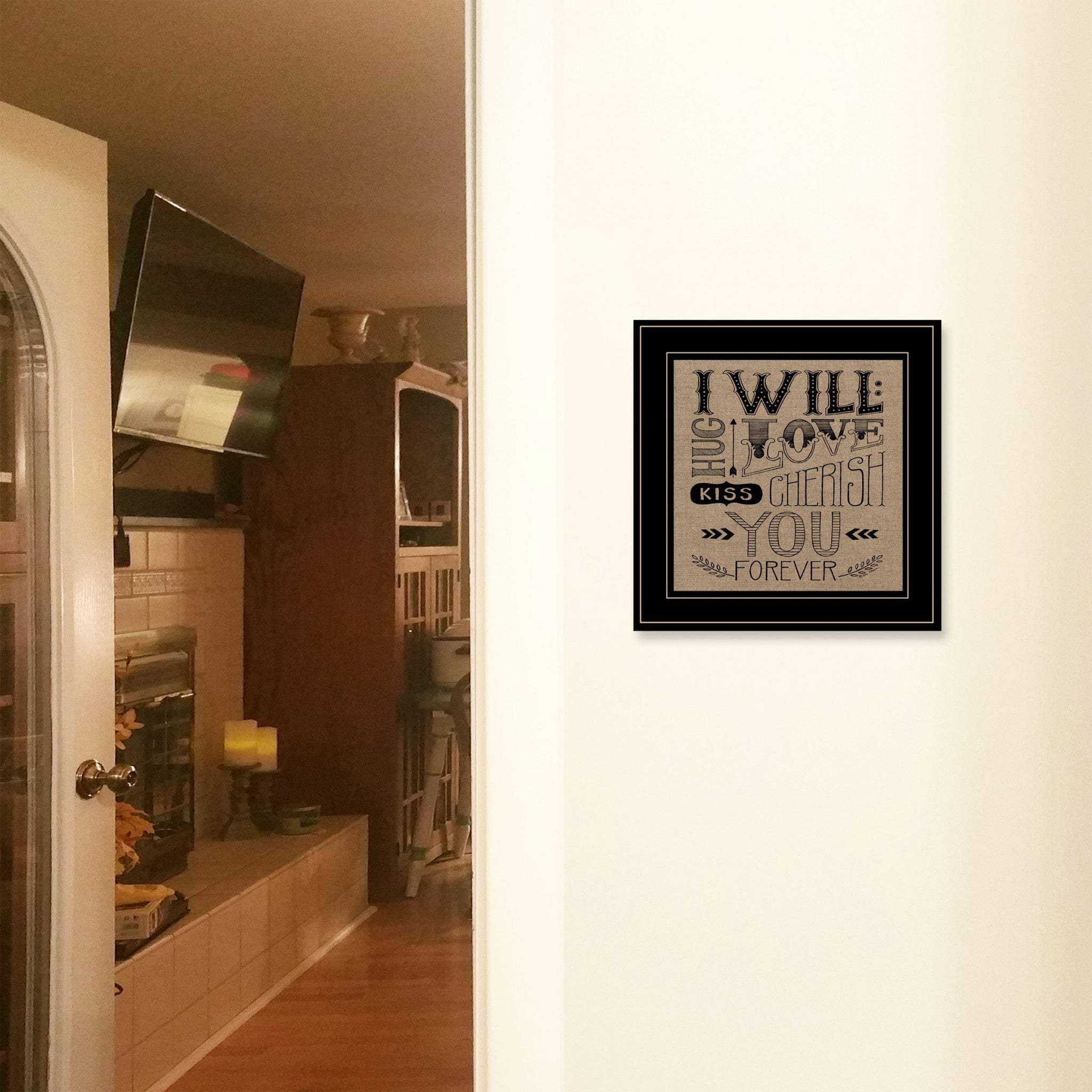Forever 2 Black Framed Print Wall Art - Homeroots - Flyclothing LLC