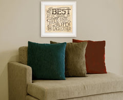 Each Other 2 White Framed Print Wall Art - Homeroots