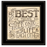 Each Other 3 Black Framed Print Wall Art - Homeroots - Flyclothing LLC