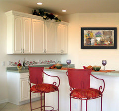 Antique Kitchen 3 Black Framed Print Kitchen Wall Art - Homeroots