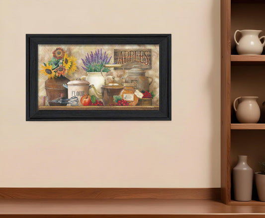 Antique Kitchen 3 Black Framed Print Kitchen Wall Art - Homeroots