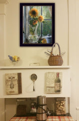 Morning Flower 1 Black Framed Print Wall Art - Homeroots