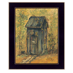 Thinking Room Black Framed Print Wall Art - Homeroots