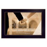 To Have and To Hold 3 Black Framed Print Wall Art - Homeroots