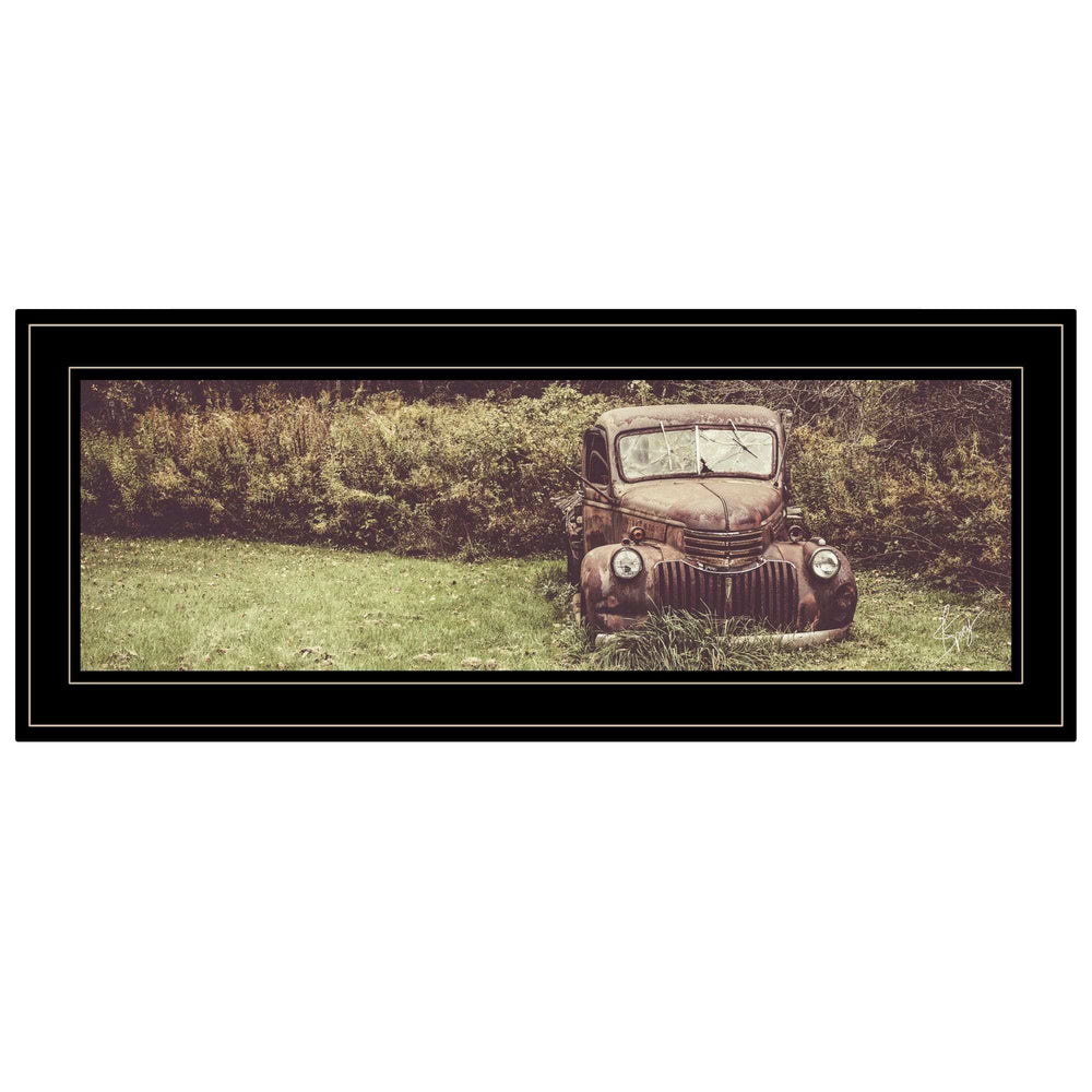 Rusty Clearing 2 Black Framed Print Wall Art - Homeroots - Flyclothing LLC