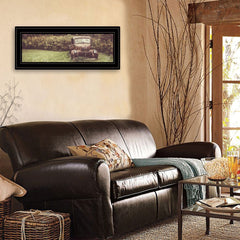 Rusty Clearing 2 Black Framed Print Wall Art - Homeroots