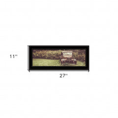 Rusty Clearing 2 Black Framed Print Wall Art - Homeroots