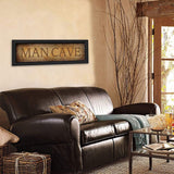 Man Cave 2 Black Framed Print Wall Art - Homeroots - Flyclothing LLC