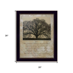 Life Is 10 Black Framed Print Wall Art - Homeroots
