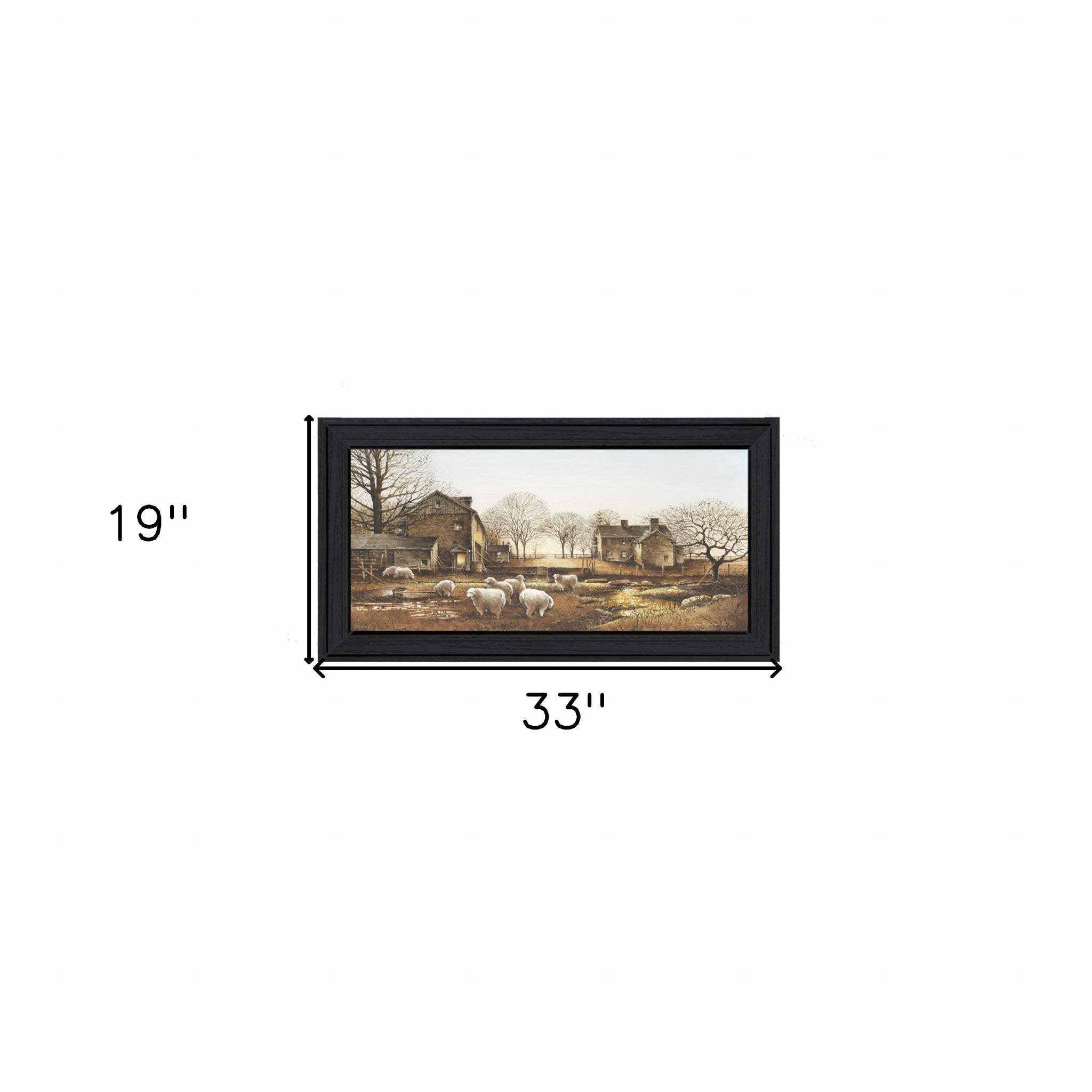Early Risers Black Framed Print Wall Art - Homeroots - Flyclothing LLC