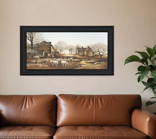 Early Risers Black Framed Print Wall Art - Homeroots