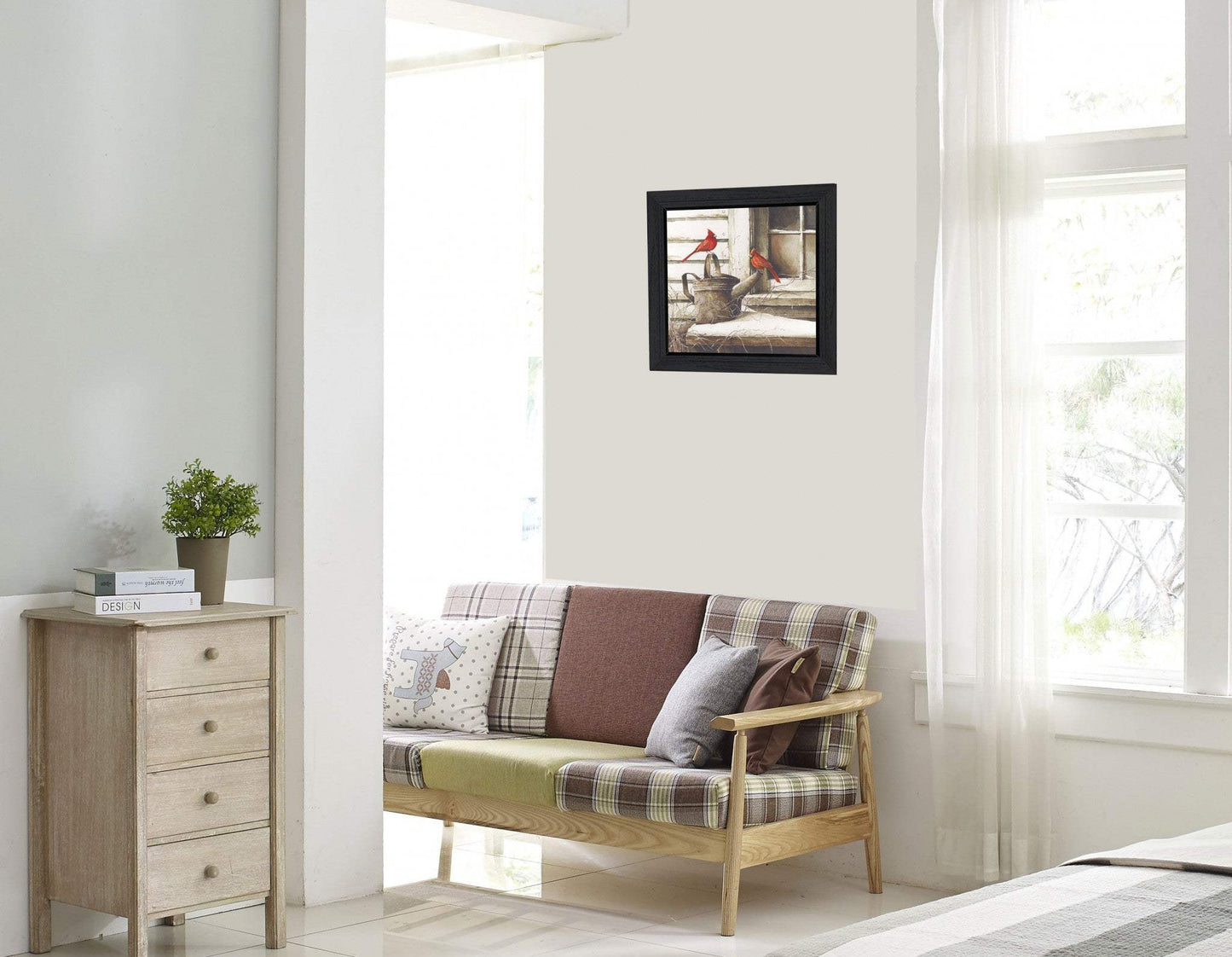 Waiting For Spring Black Framed Print Wall Art - Homeroots - Flyclothing LLC