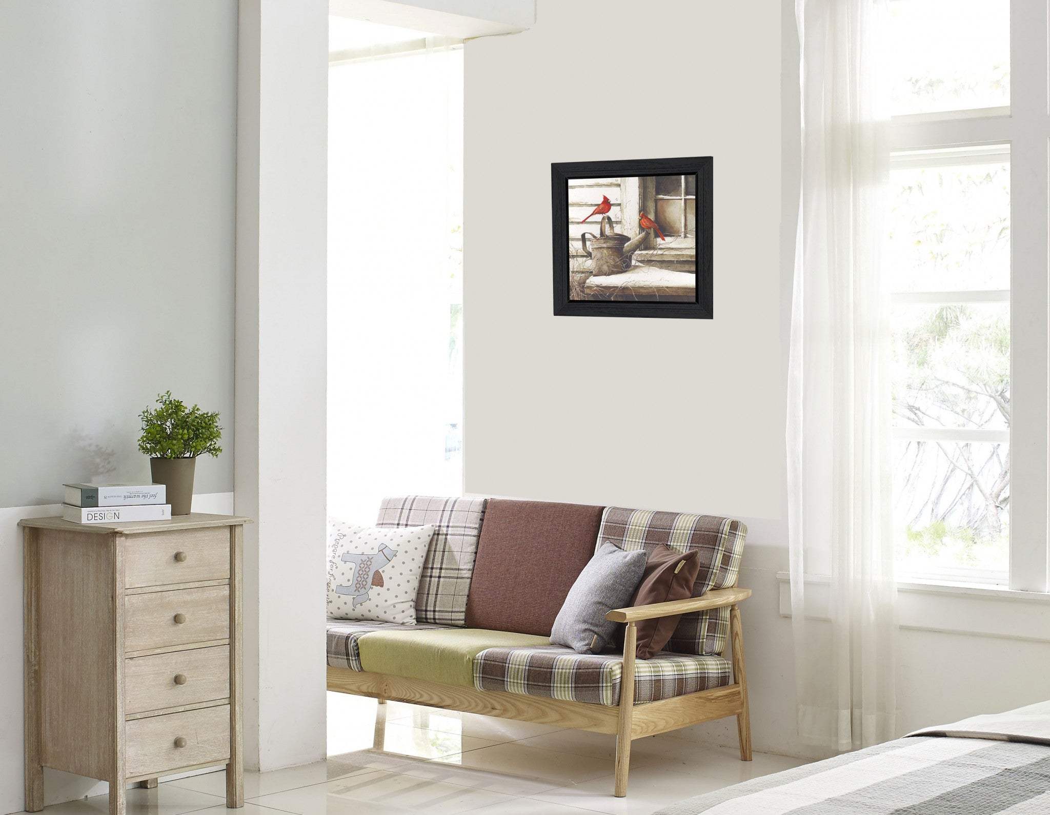 Waiting For Spring Black Framed Print Wall Art - Homeroots - Flyclothing LLC