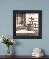 Waiting For Spring Black Framed Print Wall Art - Homeroots - Flyclothing LLC