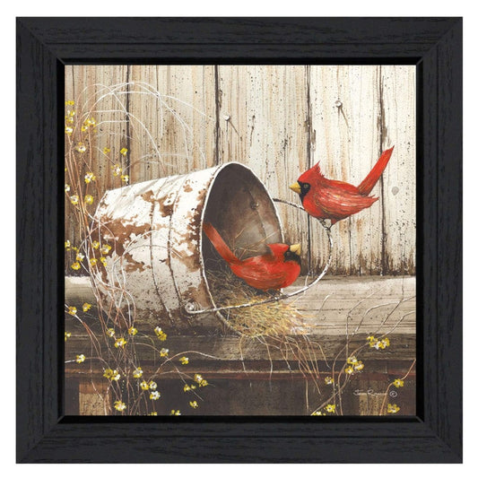 Playing Around 1 Black Framed Print Wall Art - Homeroots