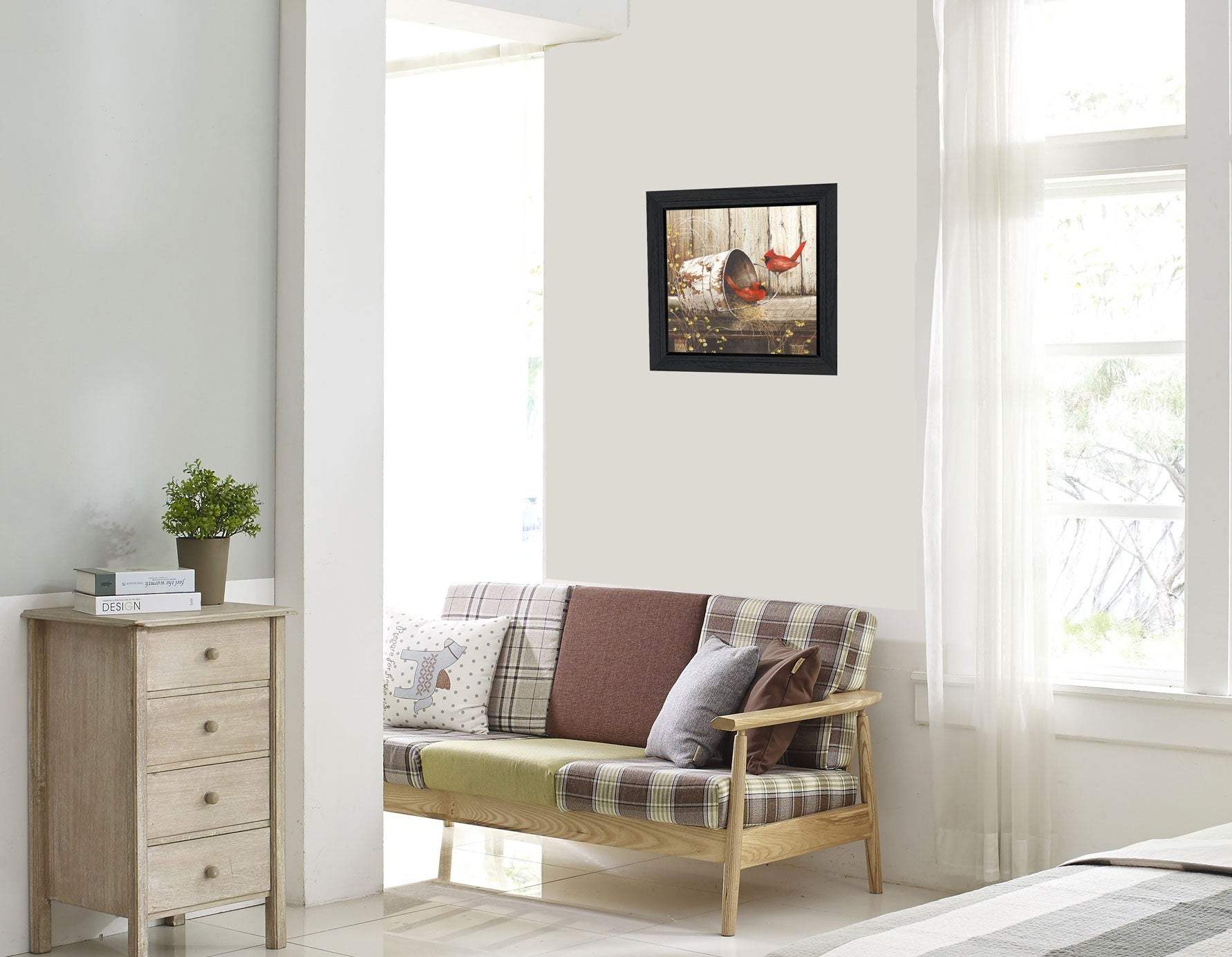Playing Around 1 Black Framed Print Wall Art - Homeroots - Flyclothing LLC