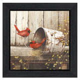 Playing Around 1 Black Framed Print Wall Art - Homeroots
