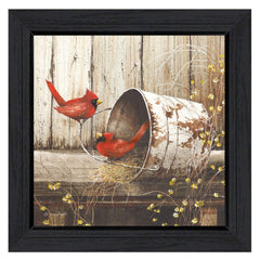 Playing Around 1 Black Framed Print Wall Art - Homeroots