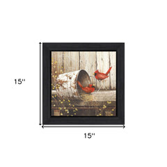 Playing Around 1 Black Framed Print Wall Art - Homeroots