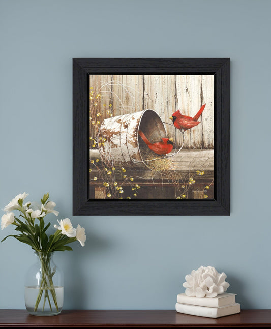 Playing Around 1 Black Framed Print Wall Art - Homeroots