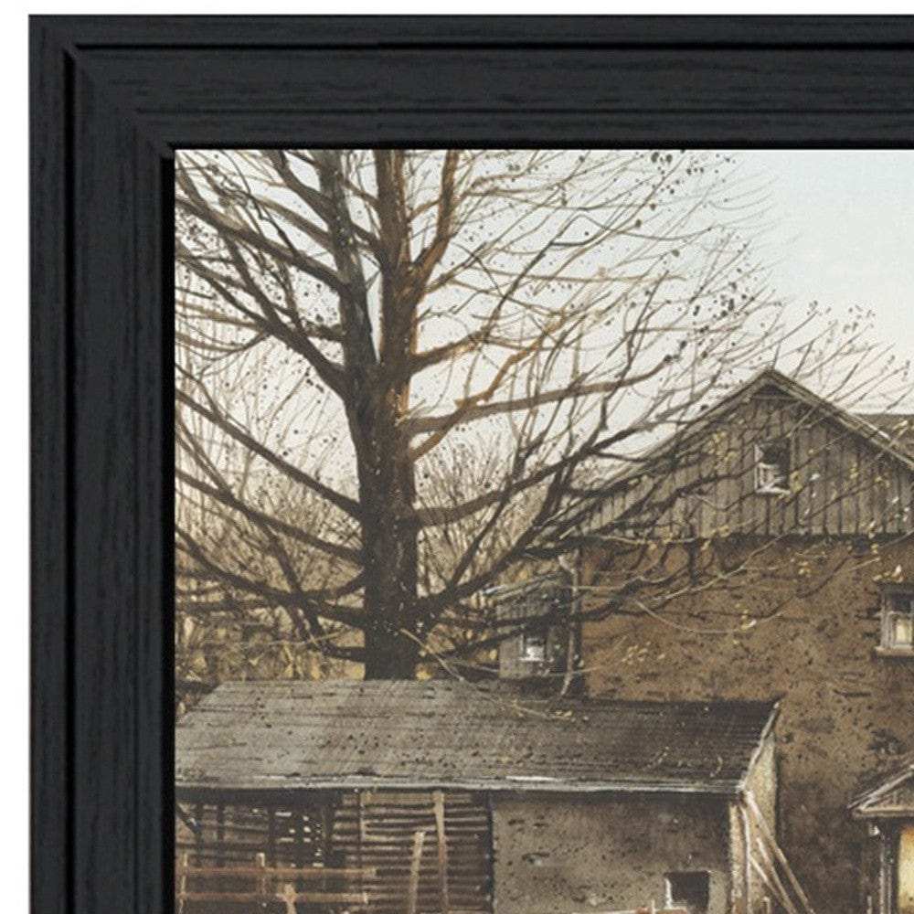 Peace On Earth 1 Black Framed Print Wall Art - Homeroots - Flyclothing LLC