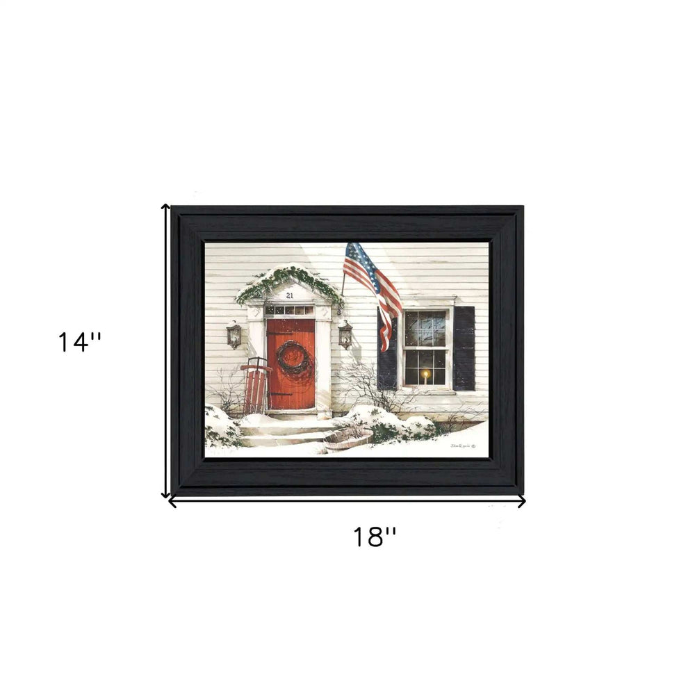 Main Street 2 Black Framed Print Wall Art - Homeroots - Flyclothing LLC